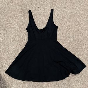 Express XS Black Tank Top Dress Romper